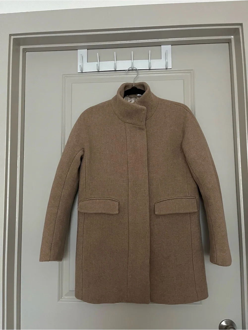 J Crew Stadium Cloth by Nelly Gori cocoon coat size 0